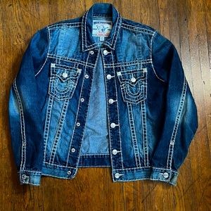True Religion Trucker Jacket size Large
